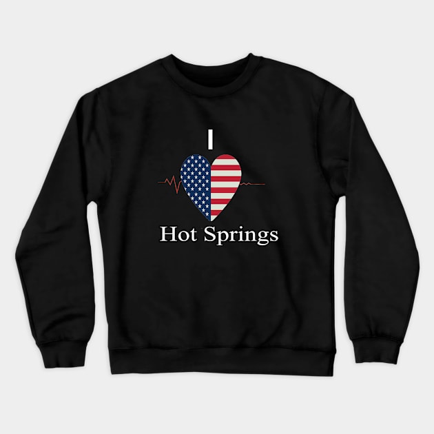 hotsprings Crewneck Sweatshirt by FUNEMPIRE